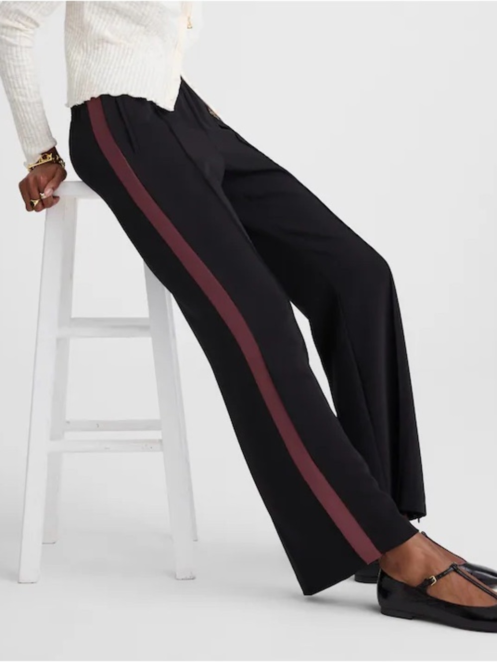 Madewell Pull-On Bootcut Track Pant